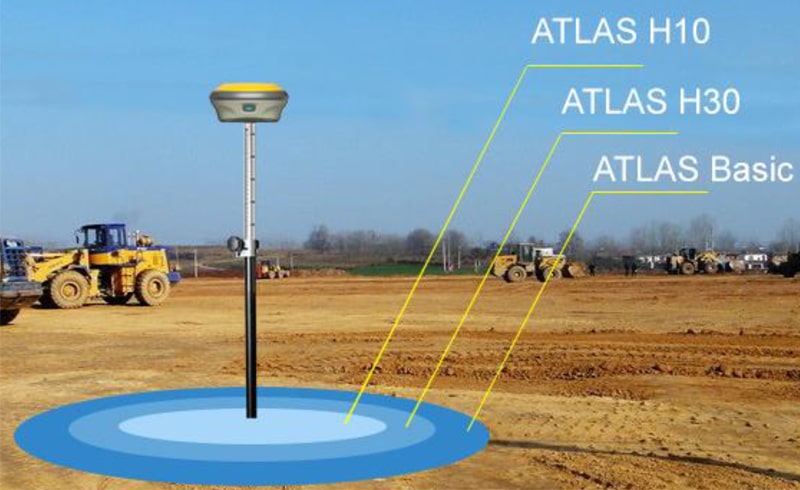 dịch vụ hiệu chỉnh tín hiệu toàn cầu Atlas máy eSurvey e500