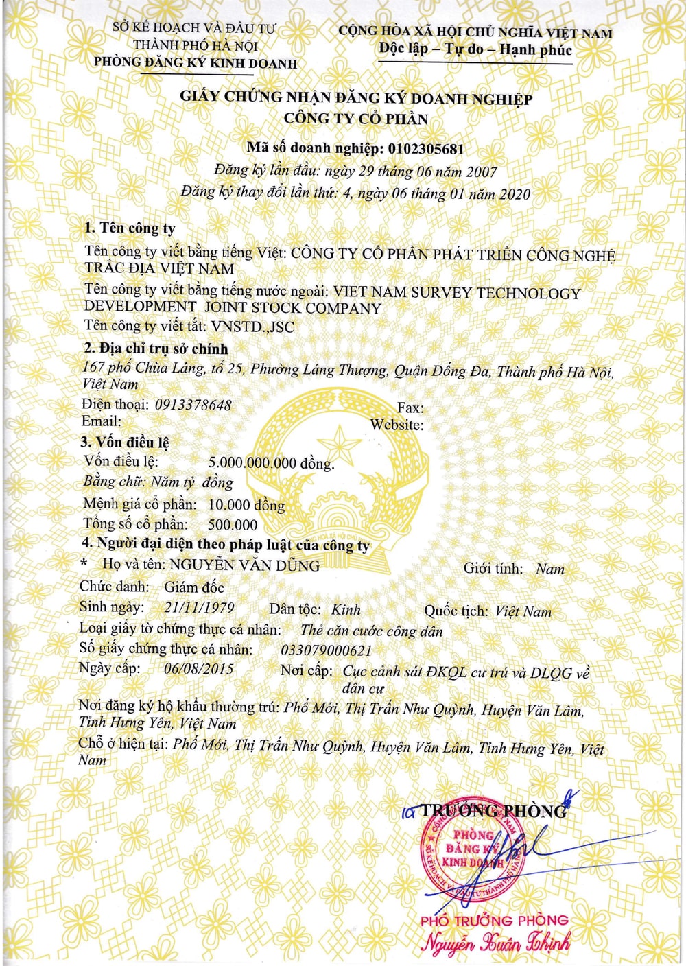 đăng ký kinh doanh